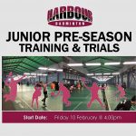 Junior Pre-Season Training & Trials 2017