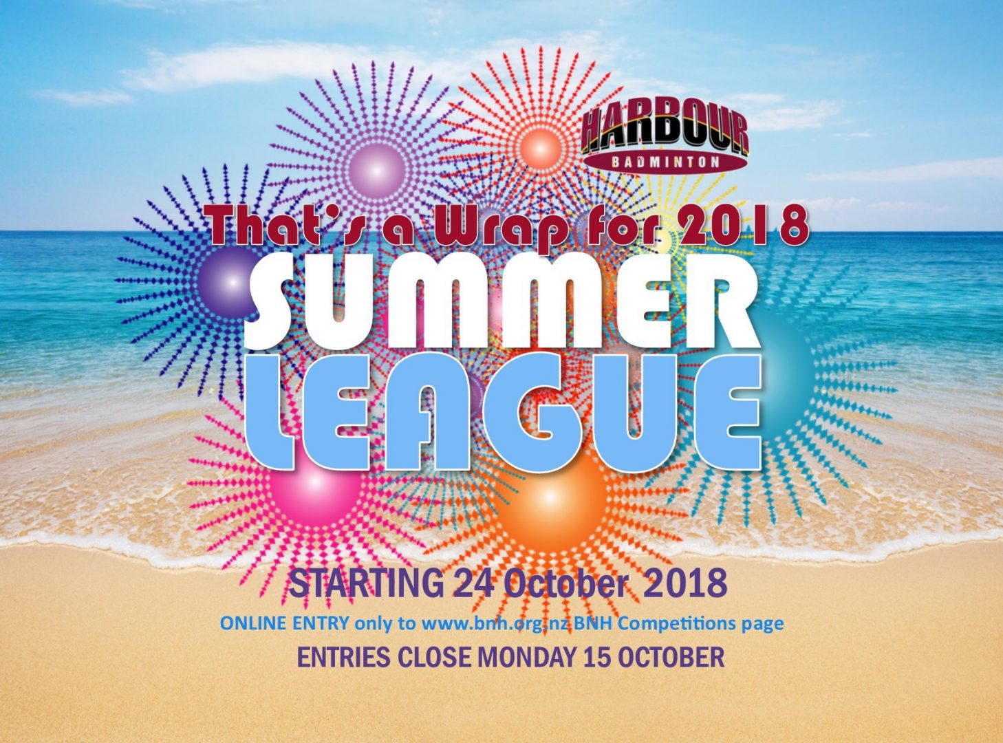 Summer League Is Just Around The Corner Badminton North Harbour